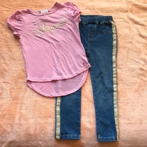 Truly Scrumptious by Heidi Klum girls outfit sz4T